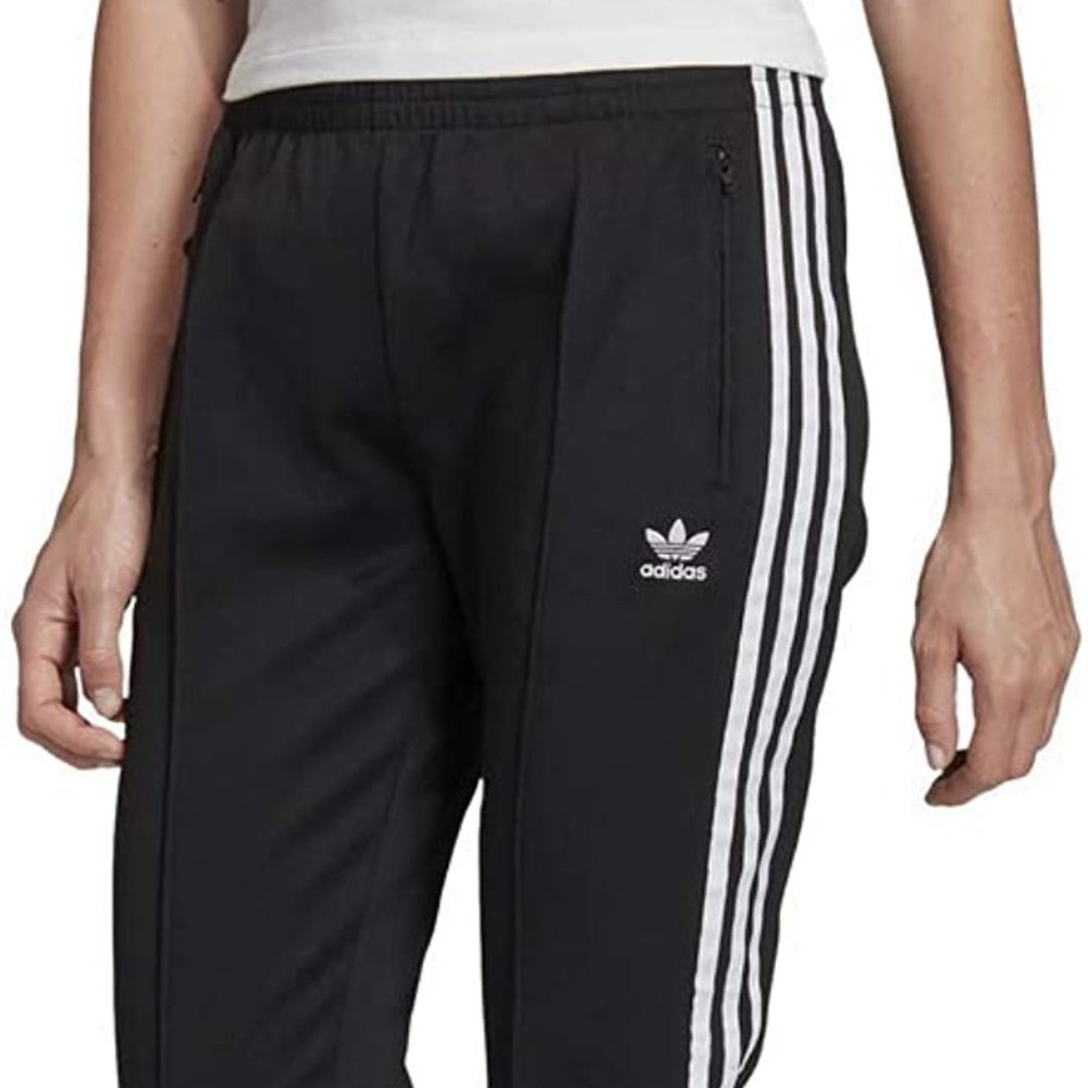 🆕adidas Originals Women's Super Women Track Pants, X-Small - Black/White, NWT